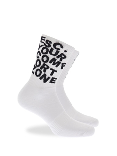 Product Patterned cotton crew sports socks