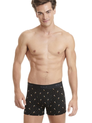 Printed bamboo boxer