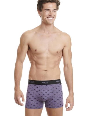 Printed bamboo boxer