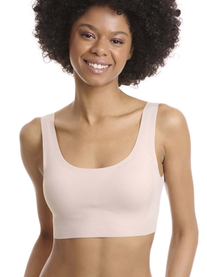 Invisible laser cut bralette