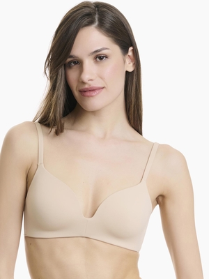 Wireless seamless bra with light padding