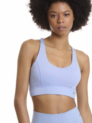High support sports bra with removable pads