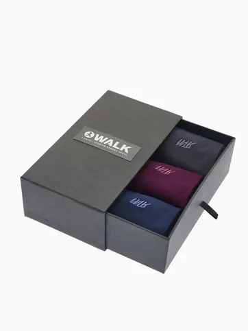 Κάλτσες από bamboo 3 ζεύγη giftbox