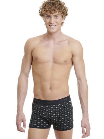 Printed bamboo boxer x-mas giftbox