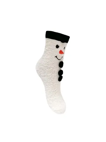 Kid’s fuzzy x-mas socks with silicon grip dots