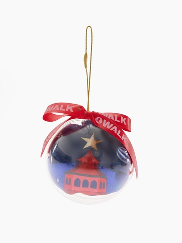 Printed κάλτσες με χριστουγεννιάτικο σχέδιο σε μπάλα/στολίδι