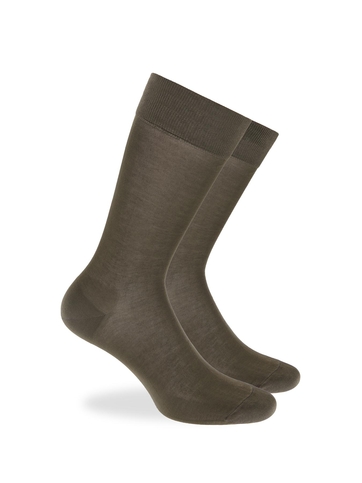 Mercerised cotton socks