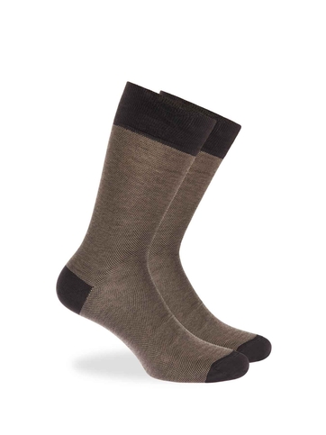 Βαμβακερές μερσεριζέ κάλτσες με σχεδιο πικέ 