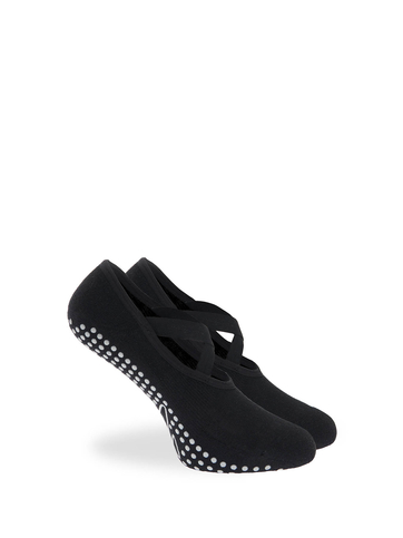 Κάλτσες yoga με σταυρωτά λάστιχα & αντιολησθητικό πάτο