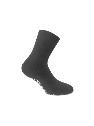 Slipper socks with silicon grip dots