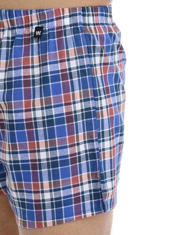 Μπόξερ σορτς από βαμβακερή ποπλίνα