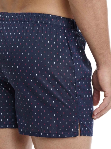 Μπόξερ σορτς από βαμβακερή ποπλίνα
