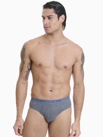 Βαμβακερό σλιπ με εξωτερικές ραφές (2 τμχ.)