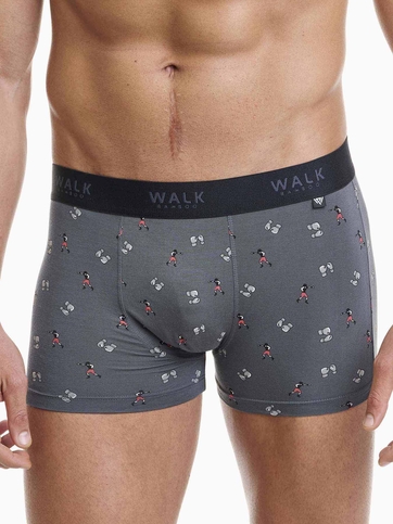 Μπόξερ από bamboo με σχέδιο