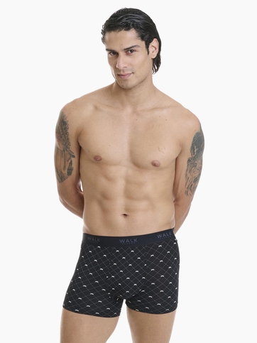 Μπόξερ από bamboo με σχέδιο