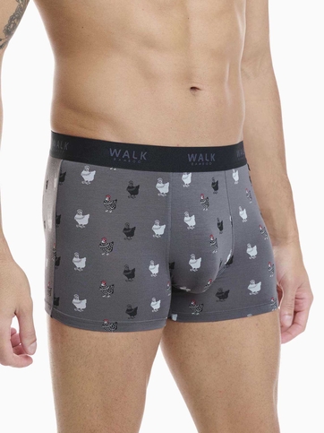 Μπόξερ από bamboo με σχέδιο