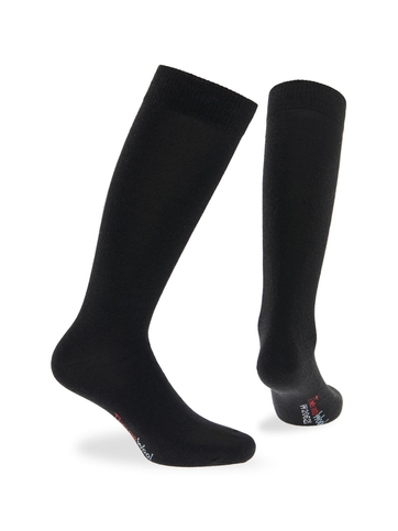 Wool knee high thermal socks