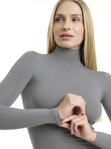 Μακρυμάνικο τοπ με ζιβάγκο από bamboo