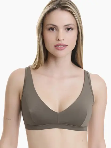 Τριγωνικό σουτιέν από bamboo με αφαιρούμενα cups