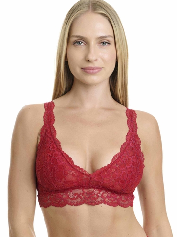 Lace bralette with removable cups