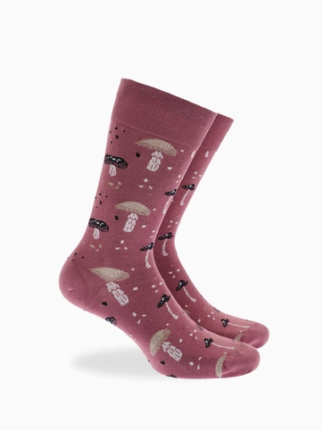 Κάλτσες από bamboo με σχέδιο mushrooms