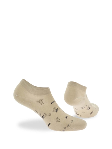 Sneaker κάλτσες από bamboo με σχέδιο Σαχάρα