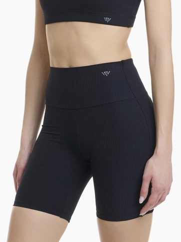 Rib high-support cycling shorts