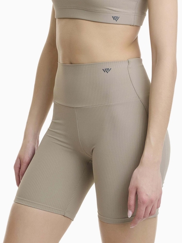 Rib high-support cycling shorts