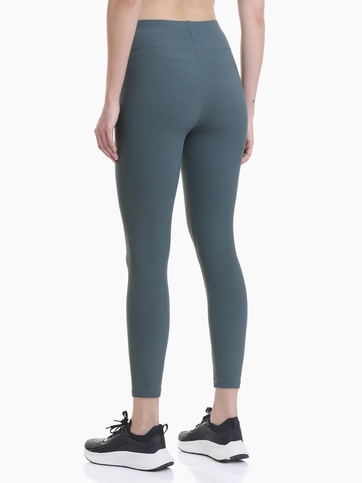 Seamless ribbed sports leggings