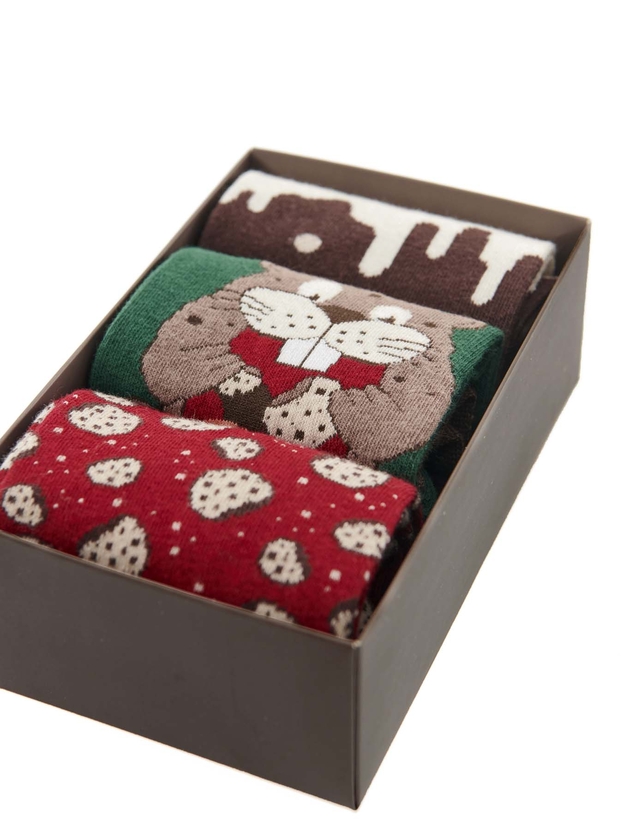 Biscuits socks 3-pack giftbox
