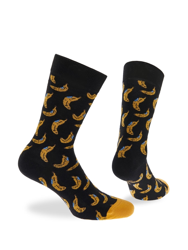 Cotton Go bananas crew socks 3-pack giftbox