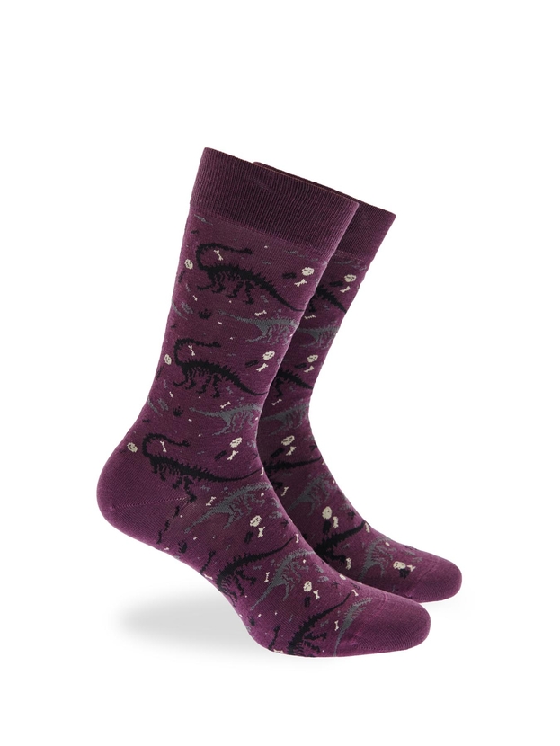 Cotton dinosaurs crew socks 3-pack giftbox