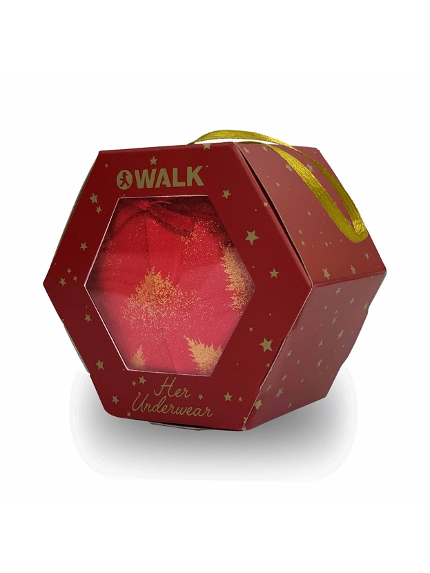 Brazilian σλιπ με σχέδιο από bamboo x-mas giftbox