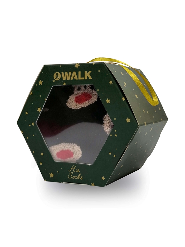 Κάλτσες από bamboo με χριστουγεννιάτικο σχέδιο 2-pack giftbox