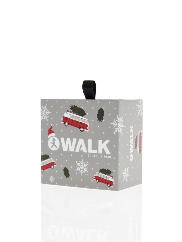 Παιδικές κάλτσες από bamboo με χριστουγεννιάτικο σχέδιο σε gift box