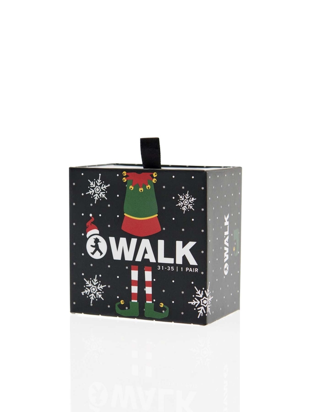 Kid's bamboo X-mas socks in a gift box