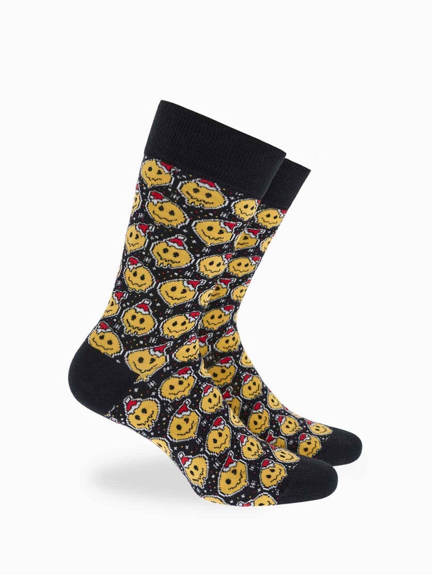 Κάλτσες από bamboo με χριστουγεννιάτικο σχέδιο σε gift box (2 ζεύγη)