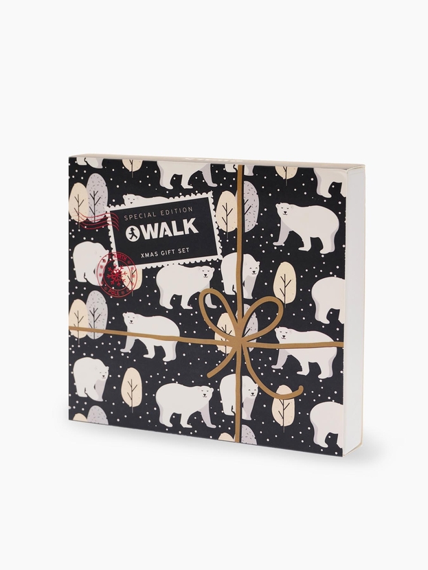 Κάλτσες από bamboo με χριστουγεννιάτικο σχέδιο σε gift box (2 ζεύγη)