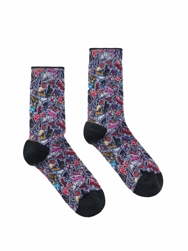 3Sixty printed bamboo socks