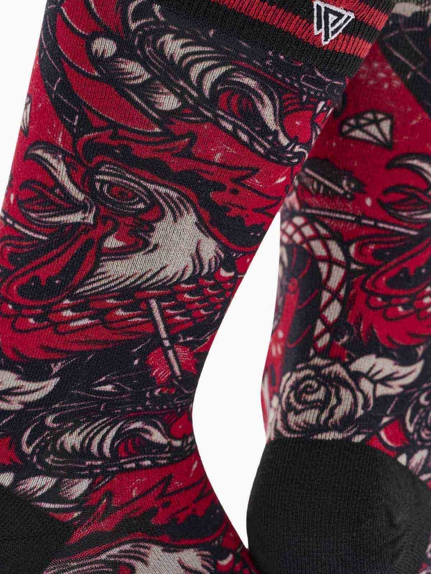 Κάλτσες από bamboo με seamless 360° print