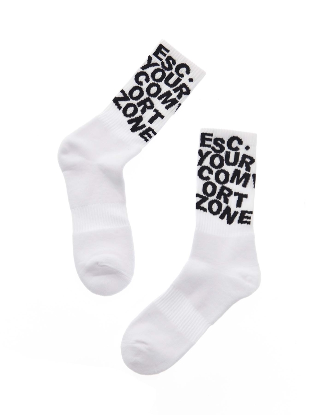 Αθλητικές βαμβακερές κάλτσες με σχέδιο