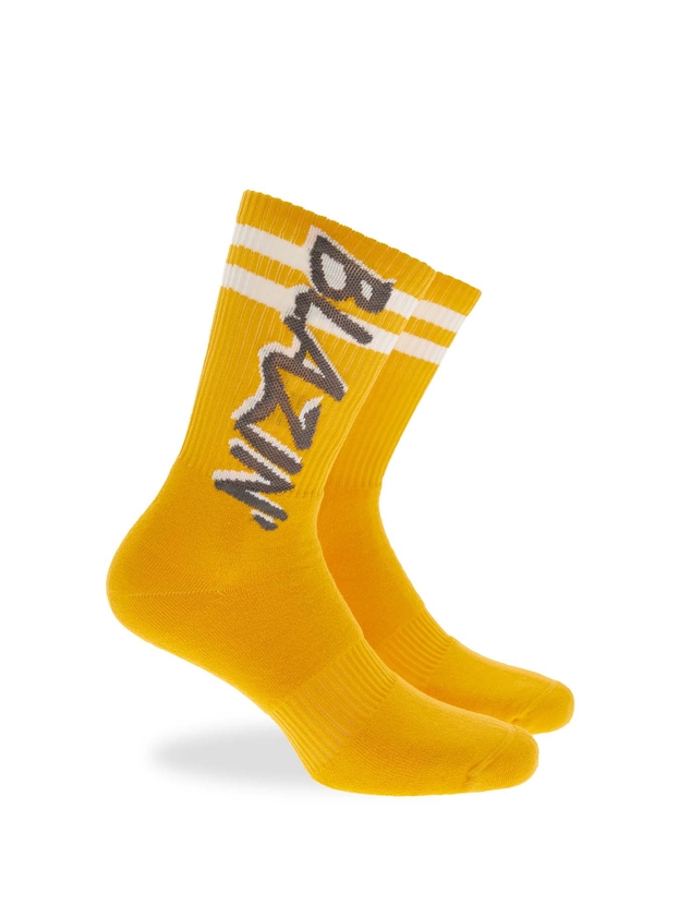 Αθλητικές βαμβακερές κάλτσες με σχέδιο