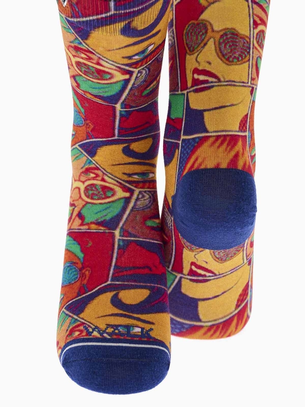 Κάλτσες από bamboo με seamless 360° print