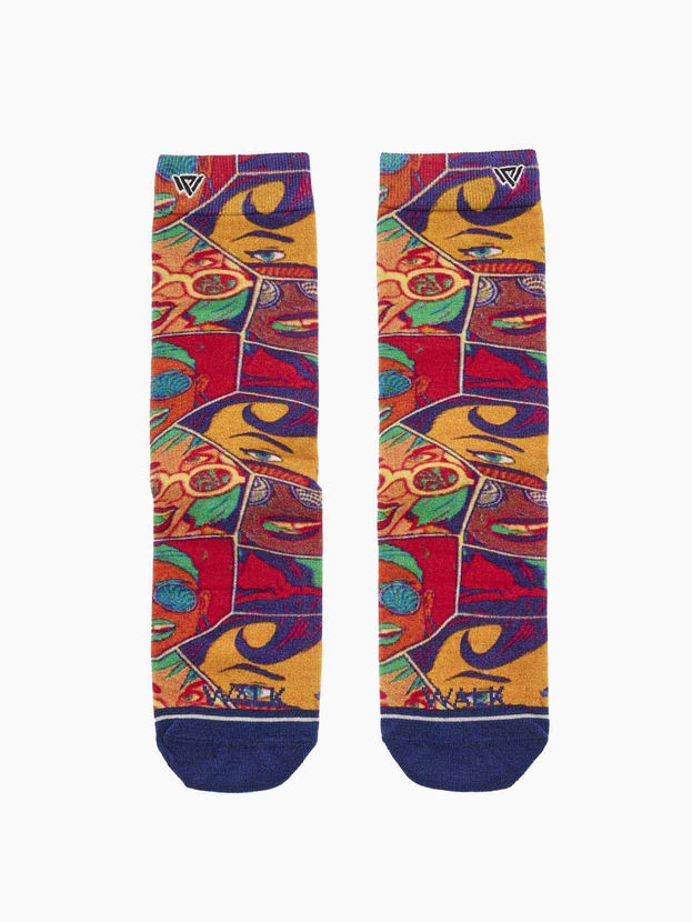 Κάλτσες από bamboo με seamless 360° print