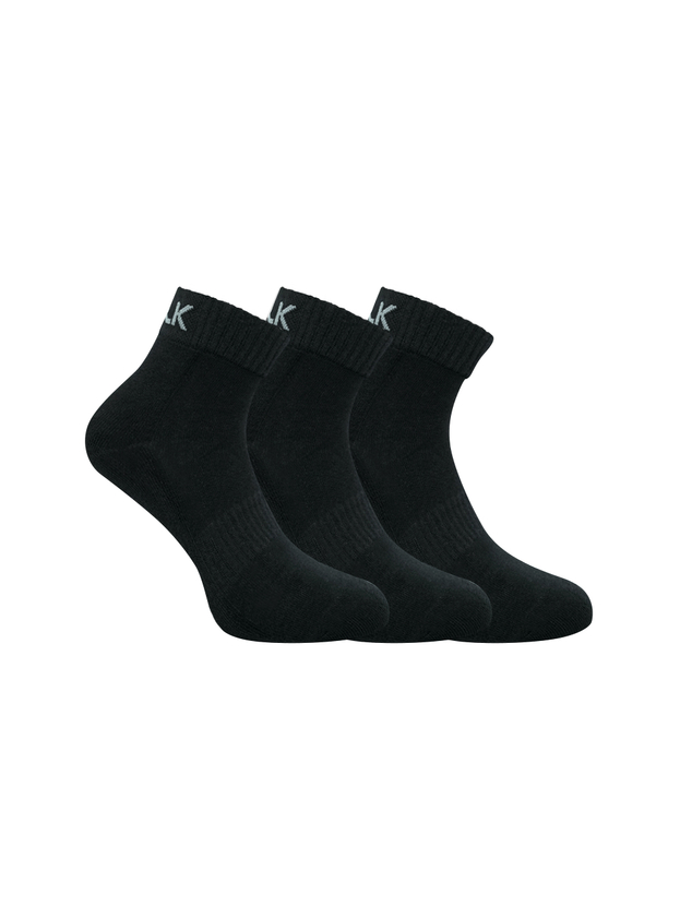 Cotton quarter sports socks (3 pairs)