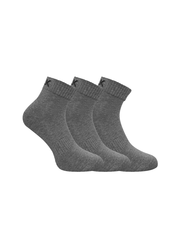 Cotton quarter sports socks (3 pairs)