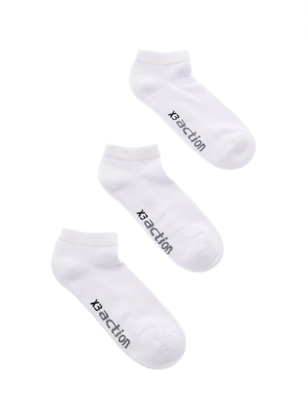 Cotton low cut sports socks (3 pairs)