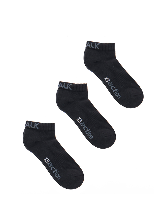 Cotton low cut sports socks (3 pairs)