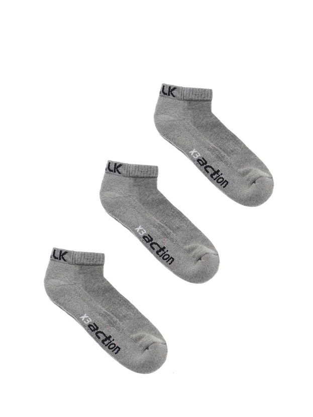 Cotton low cut sports socks (3 pairs)