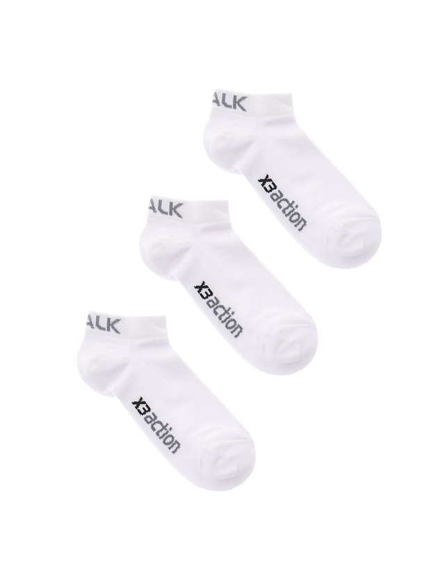 Cotton low cut socks (3 pairs)